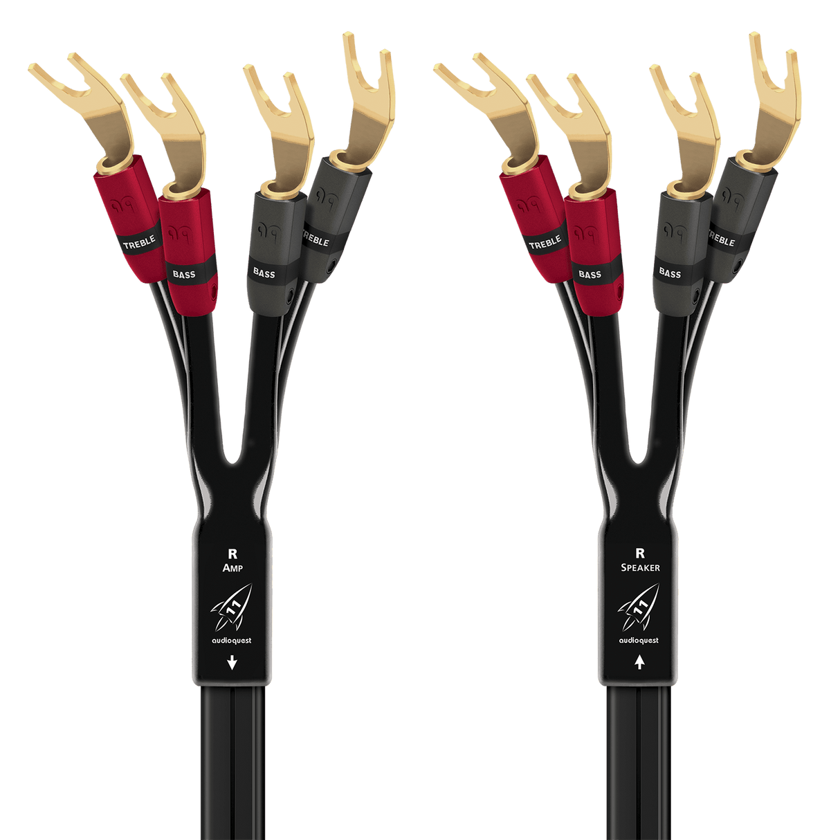 新品】 audioquest Rocket 11 バイワイヤリング対応 3m 新品】 audioquest Rocket 11 バイワイヤリング対応 3m