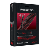 AudioQuest Rocket 33 Single BiAmp - ROCK3310BABS 10 ft = 35 m Pair 4 x Male Banana > 4 x Male Banana - Silver
