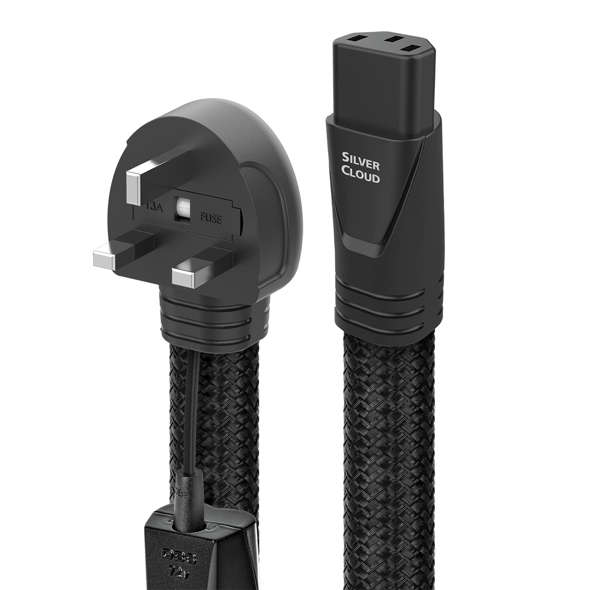 AudioQuest Silver Cloud - SILCOUDUK01C13 1 m = 3 ft 3 in UK Plug > IEC - C13