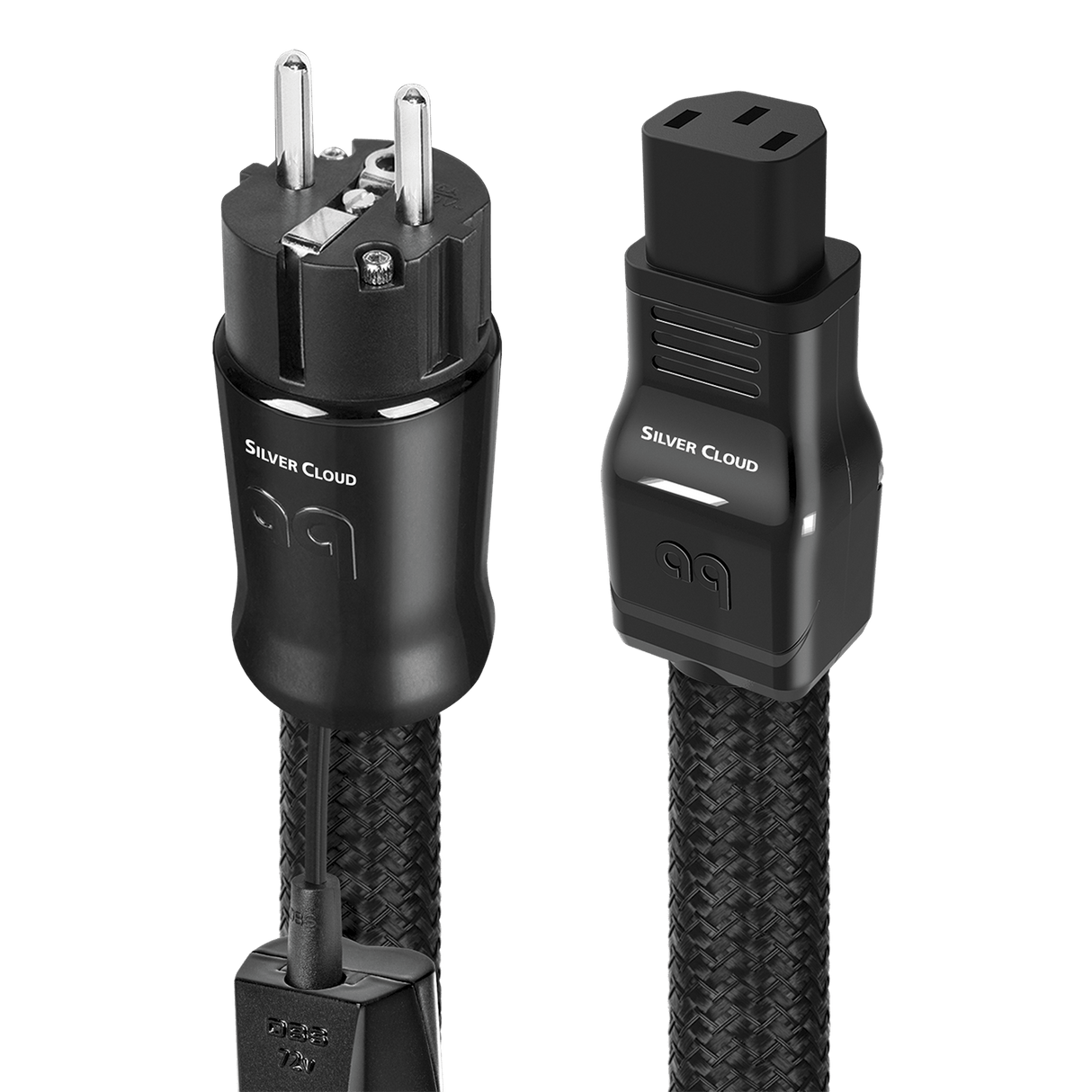 AudioQuest Silver Cloud XTRM - SILCLOUDEU01C13E 1 m = 3 ft 3 in Schuko Plug > IEC - C13