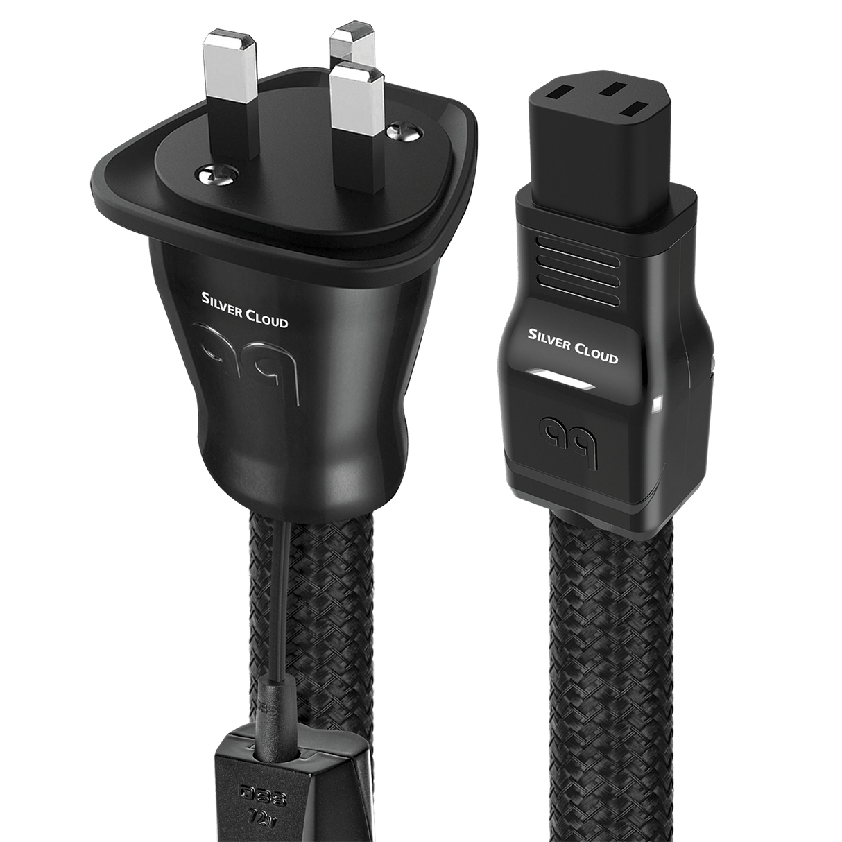 AudioQuest Silver Cloud XTRM - SILCLOUDUK01C13E 1 m = 3 ft 3 in UK Plug > IEC - C13