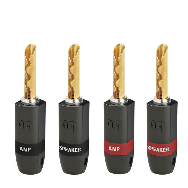 AudioQuest SureGrip® 300 Banana Speaker Connectors – Fits