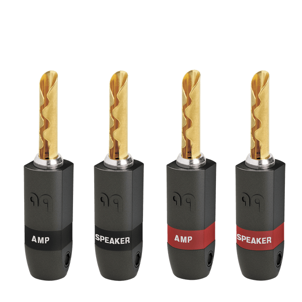 AudioQuest SureGrip® 300 Banana Speaker Connectors – Fits Standard AudioQuest SureGrip® 300 Banana Speaker Connectors – Fits Standard