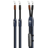 AudioQuest ThunderBird XTRM Full-Range - TBIRDXTRM10BS 10 ft = 35 m Pair 2 x Male Banana > 2 x Male Banana - Silver