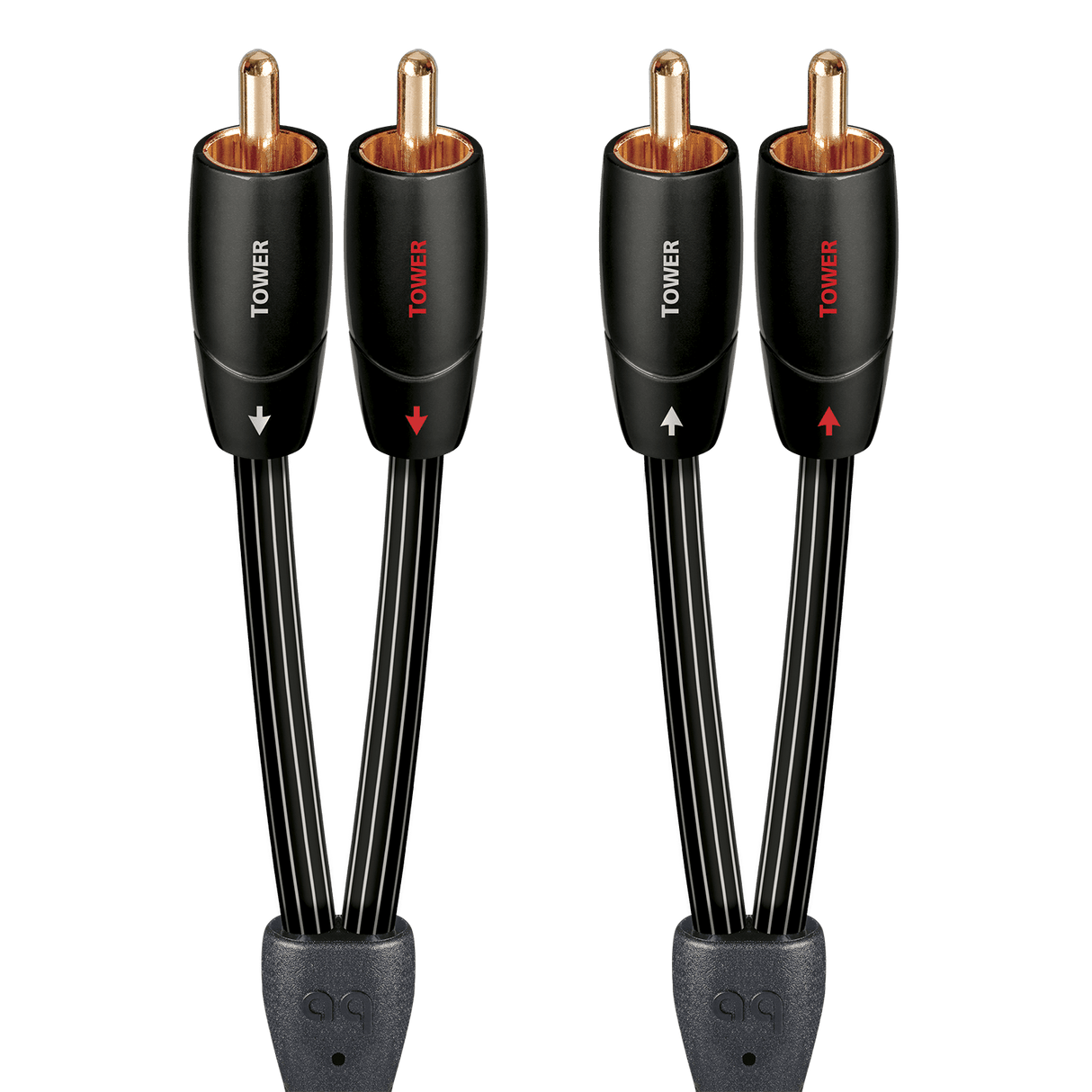 AudioQuest Tower RCA > RCA - TOWER0.6R 0.6 m = 1 ft 11 in