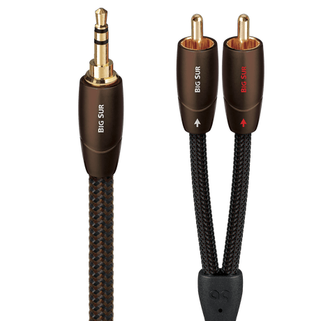 Big Sur 3.5mm Mini > RCA - BIGSUR0.6MR-0.6 m = 1 ft 11 in