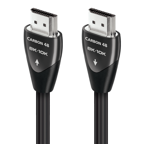 AudioQuest 0.6m Carbon 48 2.1 HDMI Cable - 8K/10K Ultra HD, Gaming