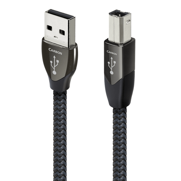 完璧 A USB Carbon 0.6m AudioQuest > Cable Audio High-Definition B PCケーブル・コネクタ