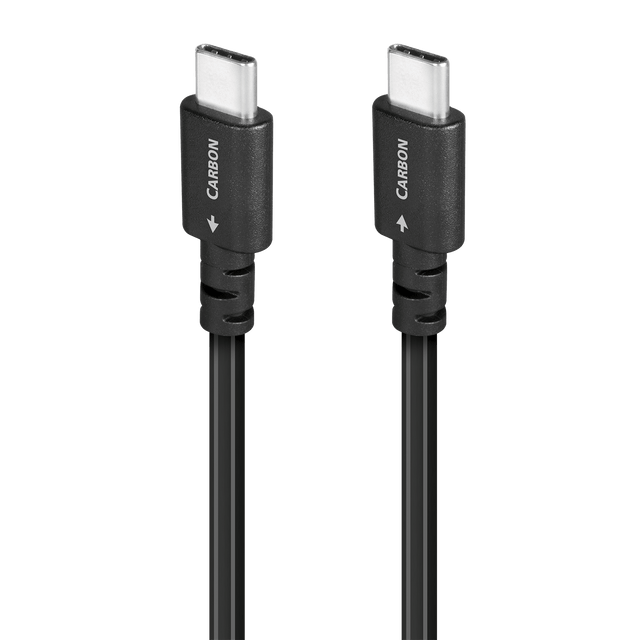 AudioQuest 0.75m Carbon USB-C > C High-Definition Audio Cable AudioQuest 0.75m Carbon USB-C > C High-Definition Audio Cable