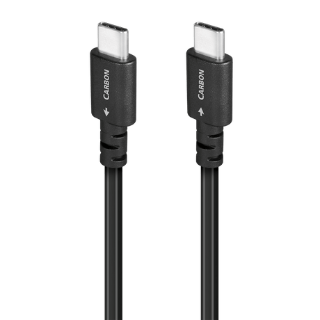Carbon USB-C > C - USBCAR20.75CC-0.75 m = 2 ft 6 in