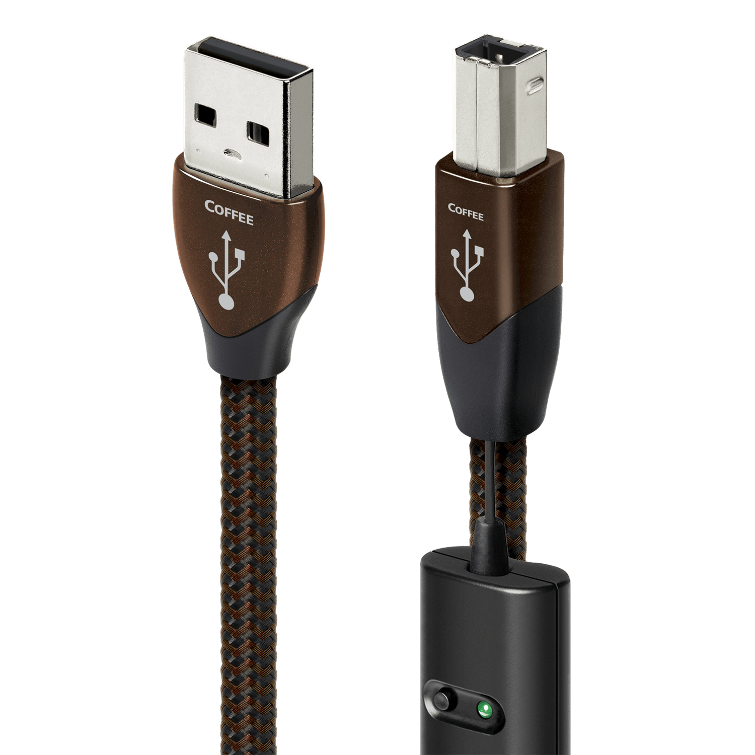 AudioQuest Coffee USB-A > B - 65-090-12 0.75 m = 2 ft 6 in
