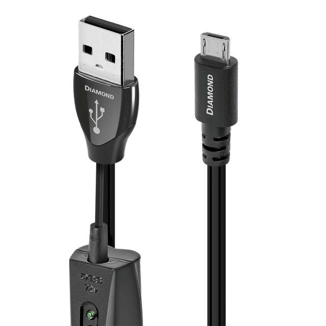 AudioQuest 0.75m Diamond USB-A > Micro B 2.0 High-Definition AudioQuest 0.75m Diamond USB-A > Micro B 2.0 High-Definition