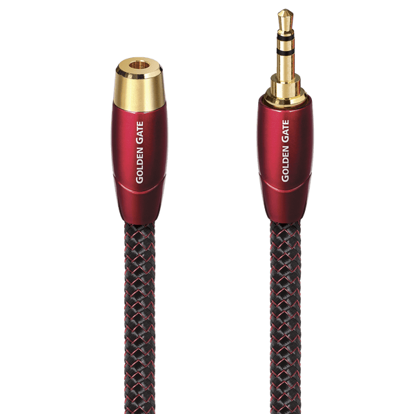 Audioquest Golden Gate analoge audiokabel 3.5mm-> 2RCA (tulp) - Lexicom Audioquest Golden Gate analoge audiokabel 3.5mm-> 2RCA (tulp) - Lexicom