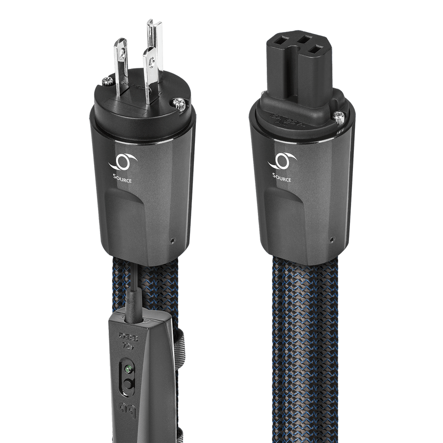 AudioQuest 1m Hurricane Constant-Current (Source) Power Cable - 1 x C13 ...
