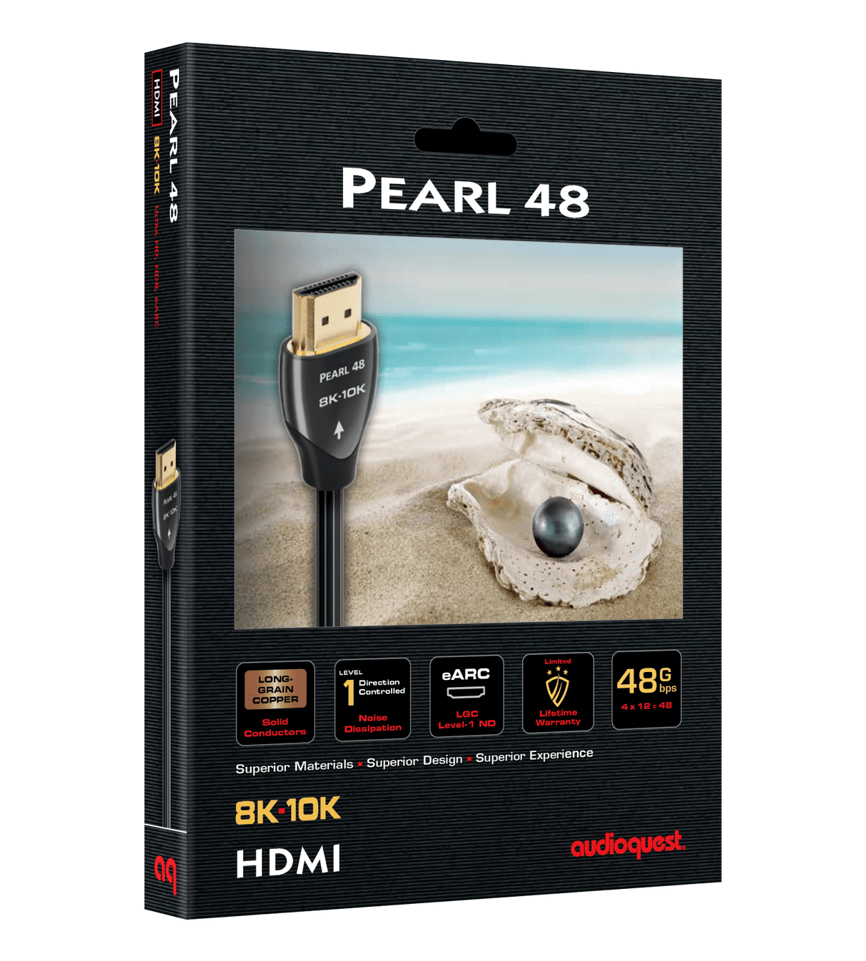 AudioQuest Pearl 48 - HDM48PEA075 0.75 m = 2 ft 6 in