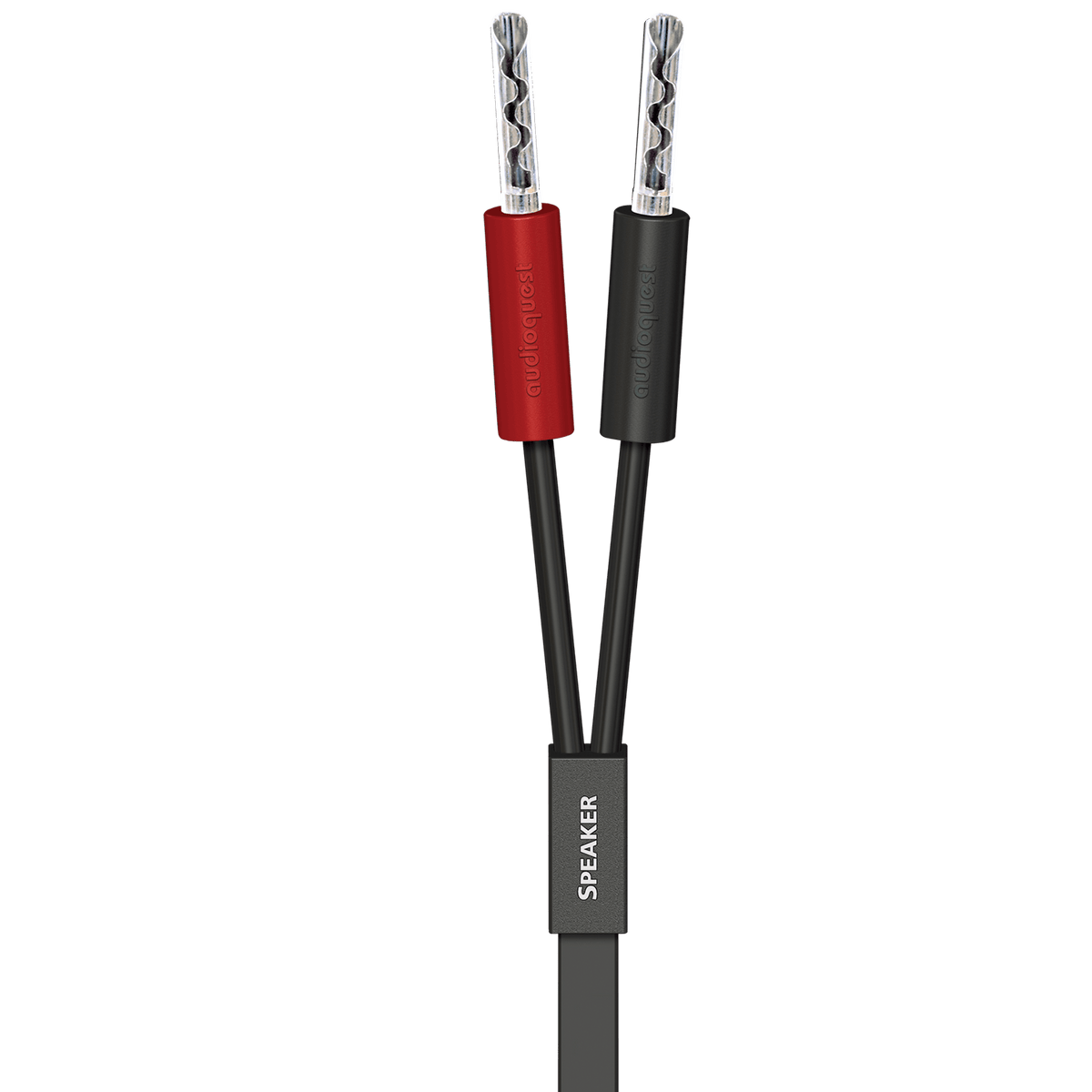 Audioquest Cable Risers AudioQuest Cable de Altavoz de Rango Completo Q2 de 9.8' con Conectores ...