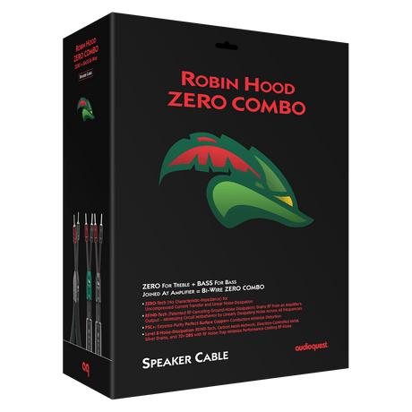 Robin Hood ZERO BiWire COMBO - RHOODZERO-8-SBW-USUS-8 ft = 2.4 m