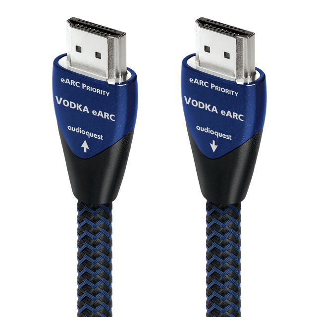 AudioQuest 0.75m Vodka eARC Priority 2.1 HDMI Cable - 8K/10K Ultra HD, Gaming, High-Speed, 48Gbps, HDR, eARC Priority AudioQuest 0.75m Vodka eARC Priority 2.1 HDMI Cable - 8K/10K Ultra HD, Gaming, High-Speed, 48Gbps, HDR, eARC Priority