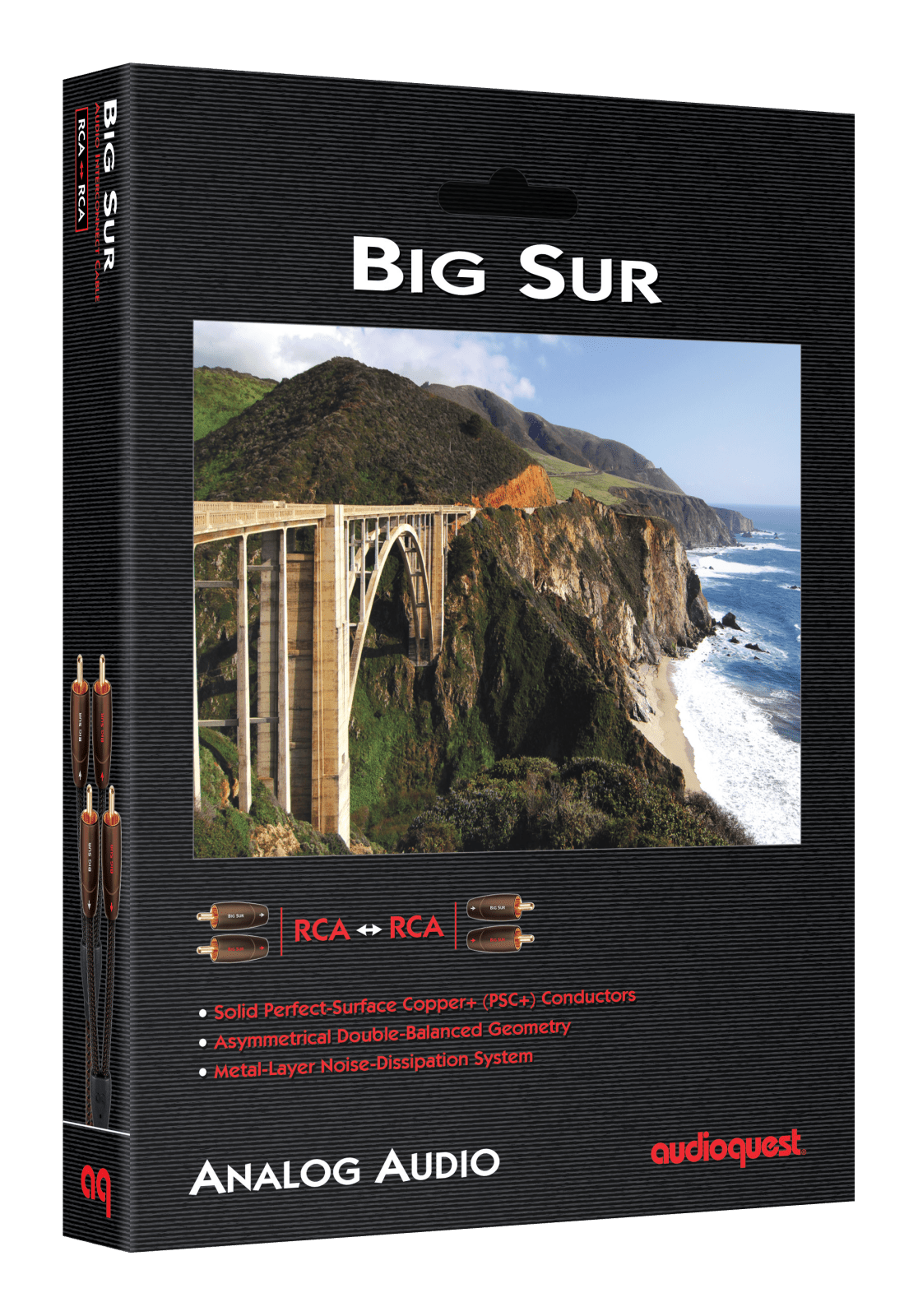 AudioQuest Big Sur RCA > RCA - BIGSUR0.6R 0.6 m = 1 ft 11 in