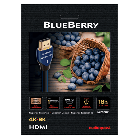 AudioQuest Blueberry 18 packaging