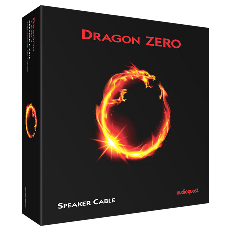 AudioQuest Dragon ZERO - DRAGONZERO8PR-USUS 8 ft = 2.4 m Pair 2 x U-Spades > 2 x U-Spades